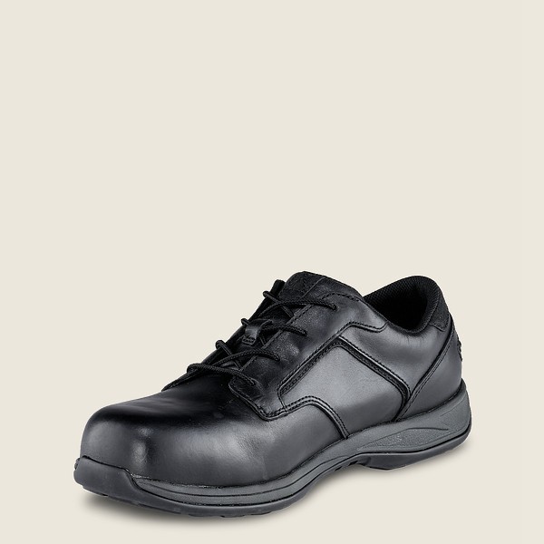 Red Wing Oxford Comfortpro - Soft Toe - Black - Mens DLJ570261